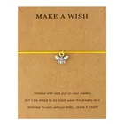 Регулируемые браслеты Медоносная пчела, единорог, фламинго, ананас, любовь, птицы, ювелирные изделия для женщин, мужчин, девочек, унисекс, модный подарок