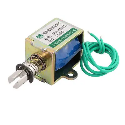 XRN-1038L DC12V/DC24V 1.22A 10 мм нажимной Тяговый электромагнитный магнит