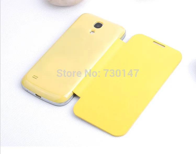 Задняя крышка корпуса батареи флип кожаный чехол для Samsung Galaxy S4 SIV Mini I9190 9190 i9192 i9195 +