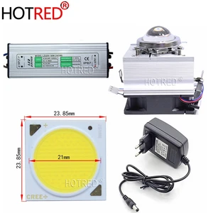 Cree CXA 2530 CXA2530 белый теплый белый 60 Вт COB светодиодный диодный излучатель лампы 50 Вт водонепроницаемый драйвер 85-265VAC теплоотвод, объектив