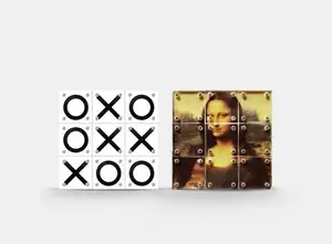 Мини-крестики Tac Toe Pro от Бонда ли, фокусы крупным планом, трюки, иллюзии, Забавный профессиональный магический продукт, удивительные волшебные игрушки