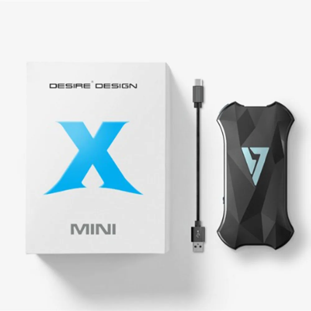 Оригинал Desire X Mini 108 ВТ TC Mod Box MOD без 21700/18650 батареи для 510 Vape RDA электронная сигарета
