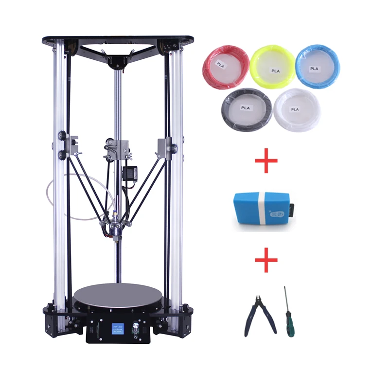2019 дешевые 3D принтеры s Настольный лазерный гравер DIY Delta комплект 32 битный