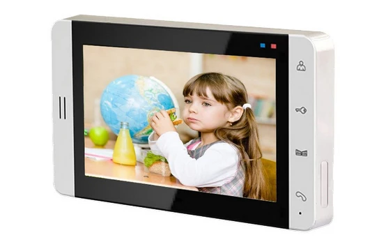 Xinslu TFT LCD цветной 7 &quotвидео дверной звонок слот для sd карты интерком домашней