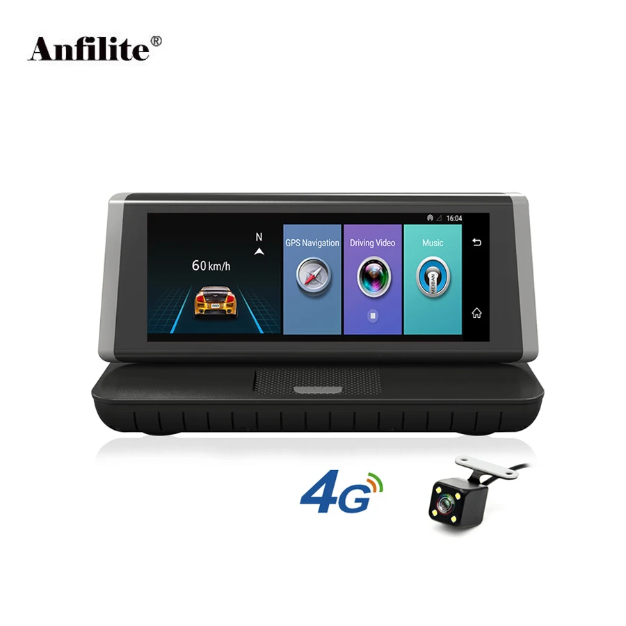 Автомобильный видеорегистратор Anfilite 10 шт. E35 4G ADAS Android 5 1 навигация bluetooth wifi FHD 1080P
