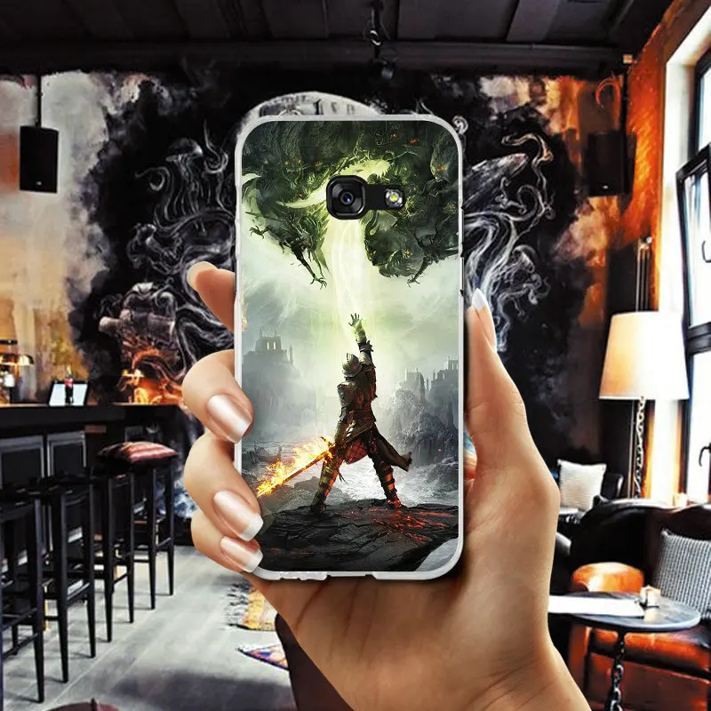 Дракон возраст инквизиция Мягкий ТПУ чехол для телефона с принтом &quotдля samsung Galaxy