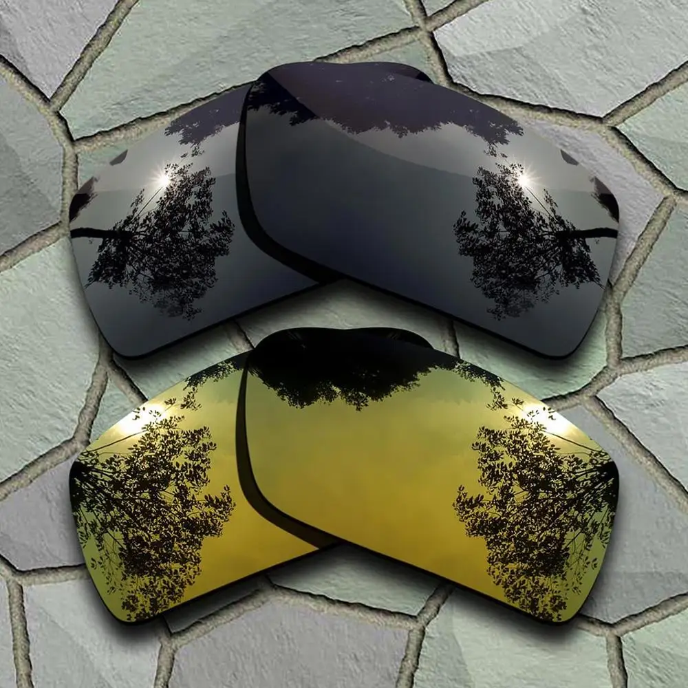 Black-Yellow Golden Солнцезащитные очки поляризованные Сменные линзы для солнцезащитных очков - Цвет линз: Black-Yellow Golden