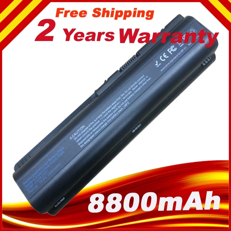 

12CELL Laptop Batter Battery for HP Pavilion DV4 DV5 DV5T-1000, worldwide free shipping