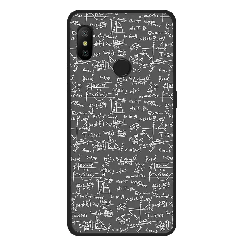 B4 Чехол для телефона Math Che mi cal Formulas из мягкого ТПУ для Xiaomi mi 8 9 SE A2 Lite 6 A1 2s Max 3 F1 9T CC9e A3 pro - Цвет: B4