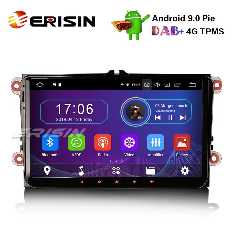 Erisin ES4991V 9 &quotAutorradio Android 0 DAB + Navi OPS для Golf 5 Passat Tiguan Polo Eos Skoda|Автомагнитолы| |