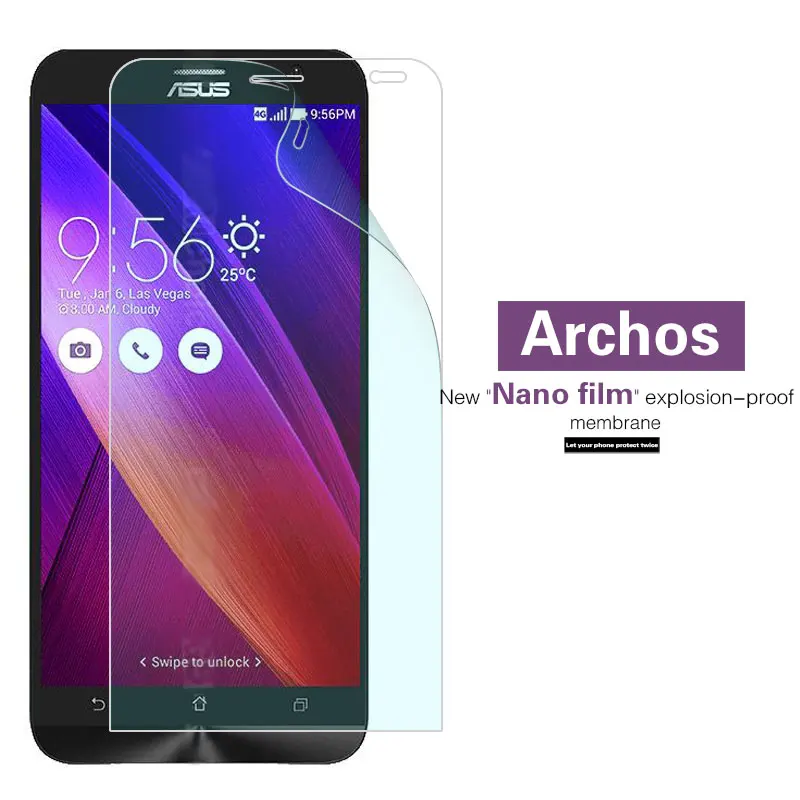 Мягкая взрывобезопасная Защитная нано пленка для ASUS ZenFone 2 ZE551ML 4 ZE554KL 5 ZE620KL