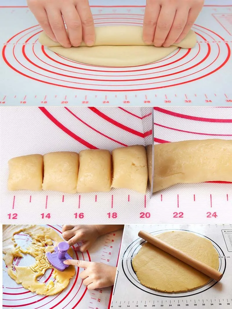 Силиконовые коврики большой 23 62 &quotx 15 74&quot Номера Stick Non Skid Pastry коврик с