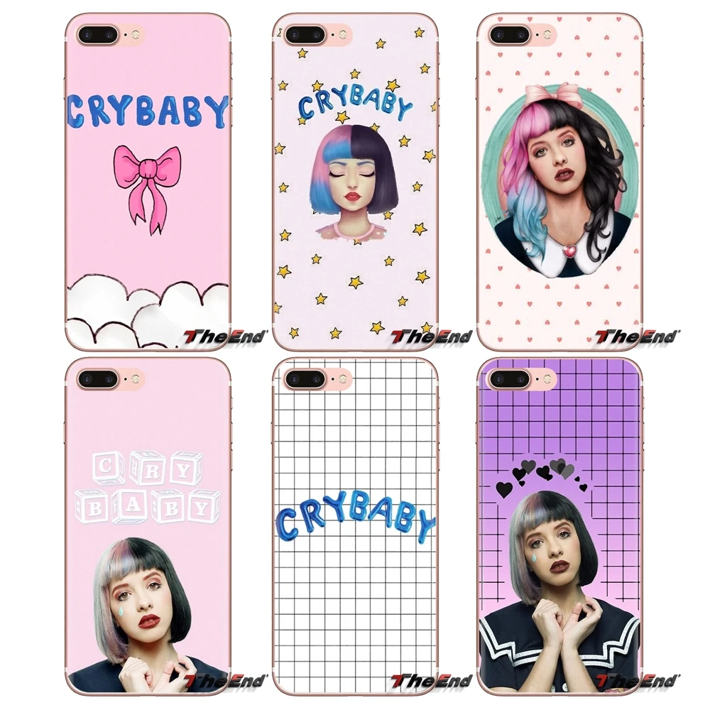 funny melanie martinez crybaby For Samsung Galaxy A3 A5 A7 A9 A8 Star A6 Plus 2018 2015 2016 2017 Transparent Soft Cases Covers |