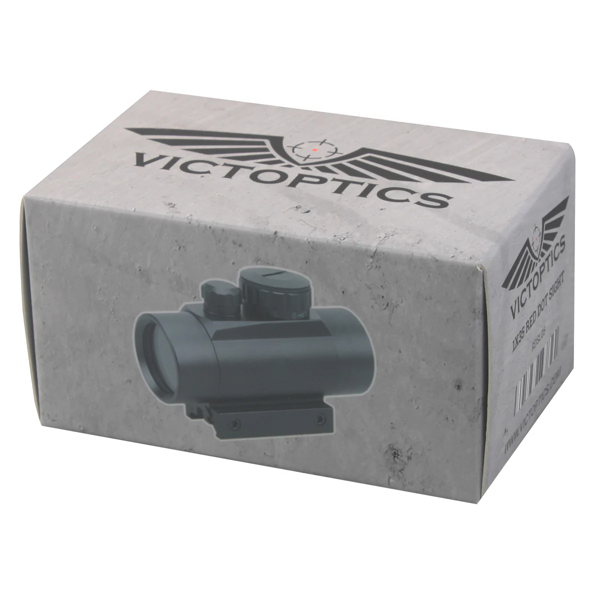 Victoptics 1x35 Красный точка прицел с 21 мм Вивер крепление база ударопрочный водонепроницаемый с многослойным покрытием