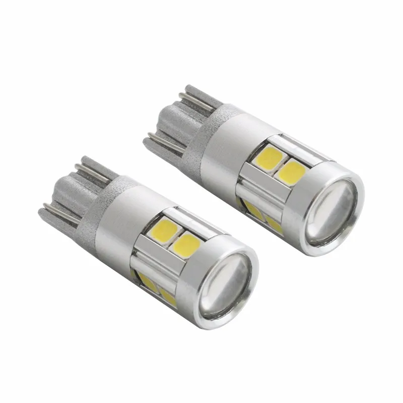 2x W5W LED 12 В T10 лампы для Автомобилей 168 194 Поворота Боковой Лицензии пластины автомобиля парковка Туман свет габаритный фонарь светодиодные лампы для авто