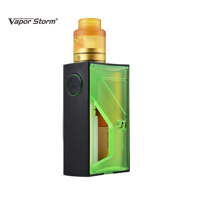 Оригинальный Vapor Storm Raptor Squonk Mod безопасная прошивка Vape BF Box электронная сигарета 5