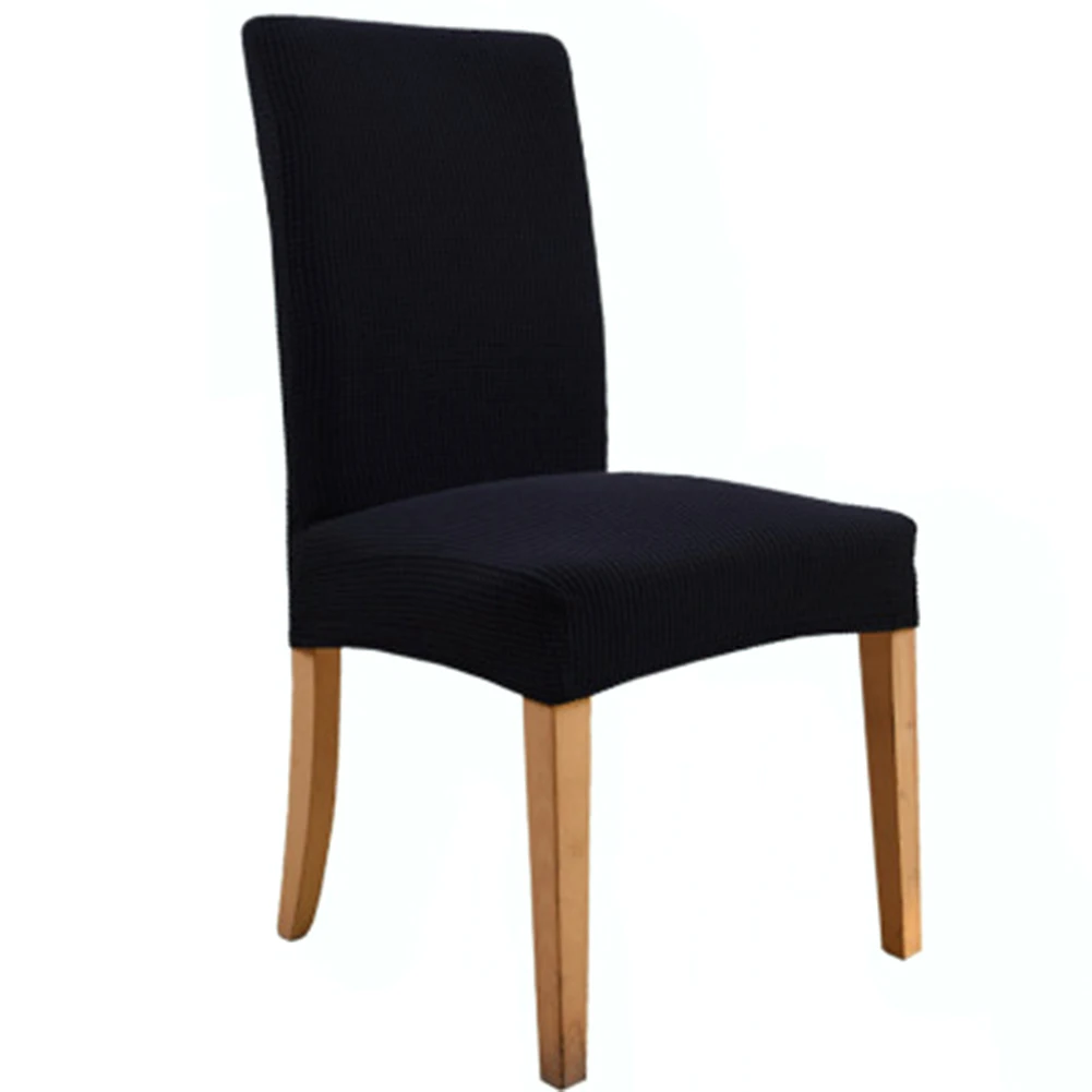 

Plaid Polar Fleece Thickened Elastic Chair Covers Slipcovers Antifouling Chair Cover for Wedding Kitchens hotel coffee shops
