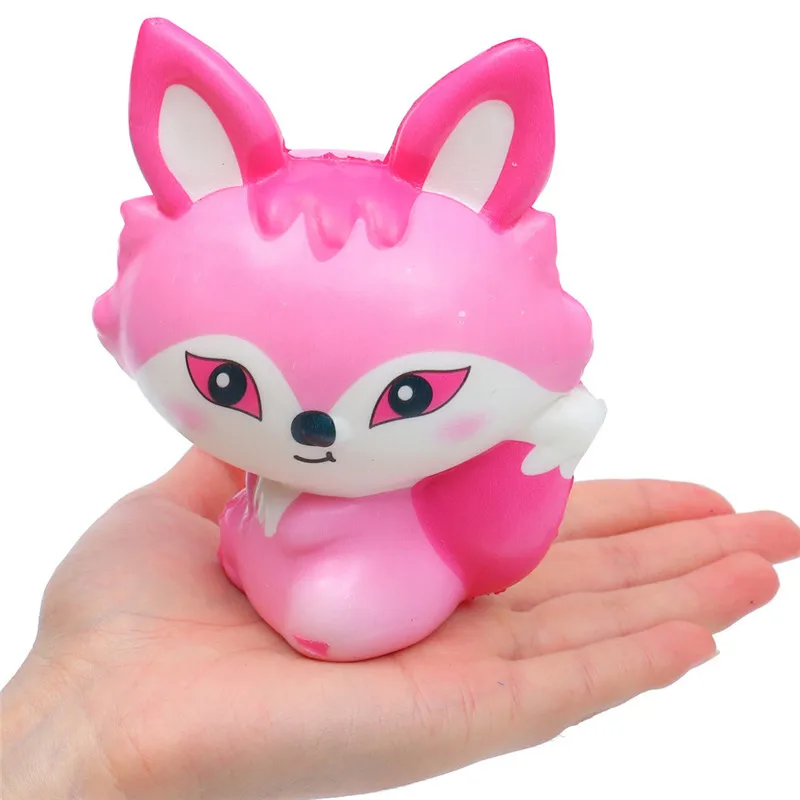 2019 забавные мягкие животные лисы волнение и стресс игрушки Poopsie Slime Surprise Mouchi Squishs