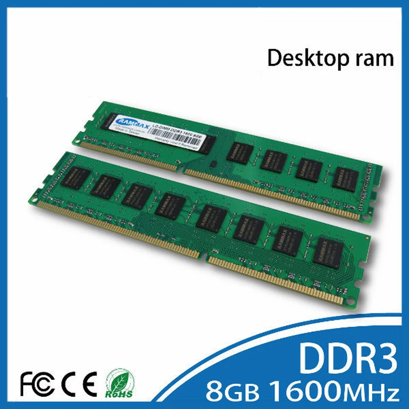 Оперативная память DDR3 для настольного ПК 2 ГБ 4 8 не ECC 240pin/ CL11 совместима со всеми