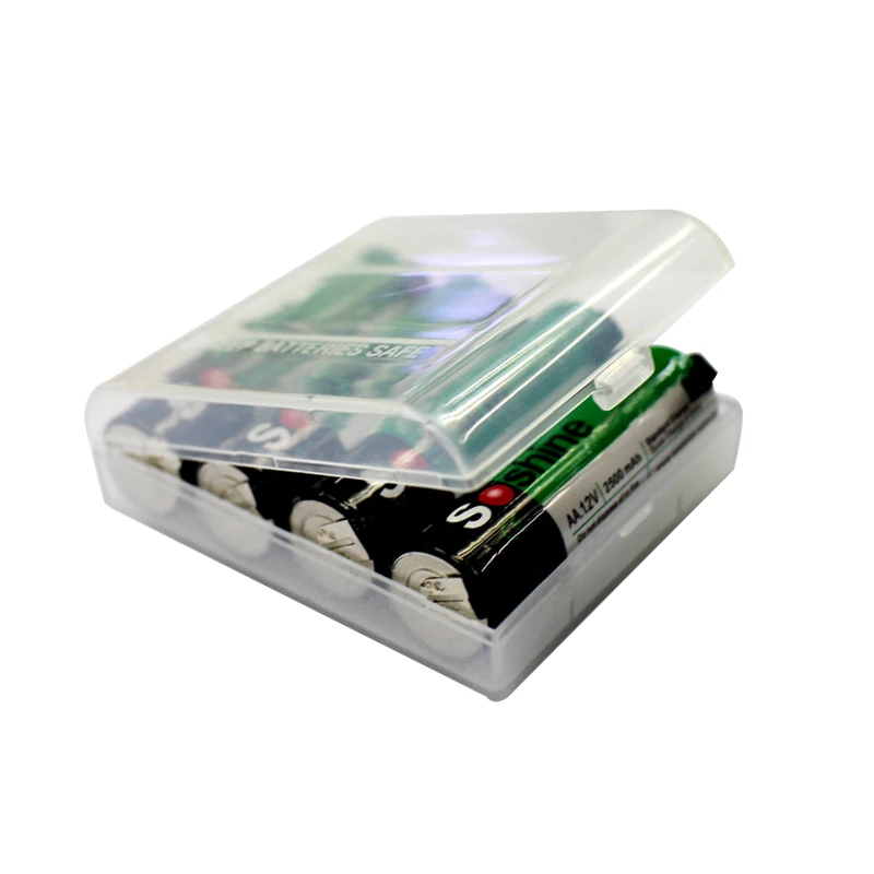 4 шт. Soshine AA NiMH 2500mAh 1 2 V аккумуляторная батарея с вкладкой точечной сварки