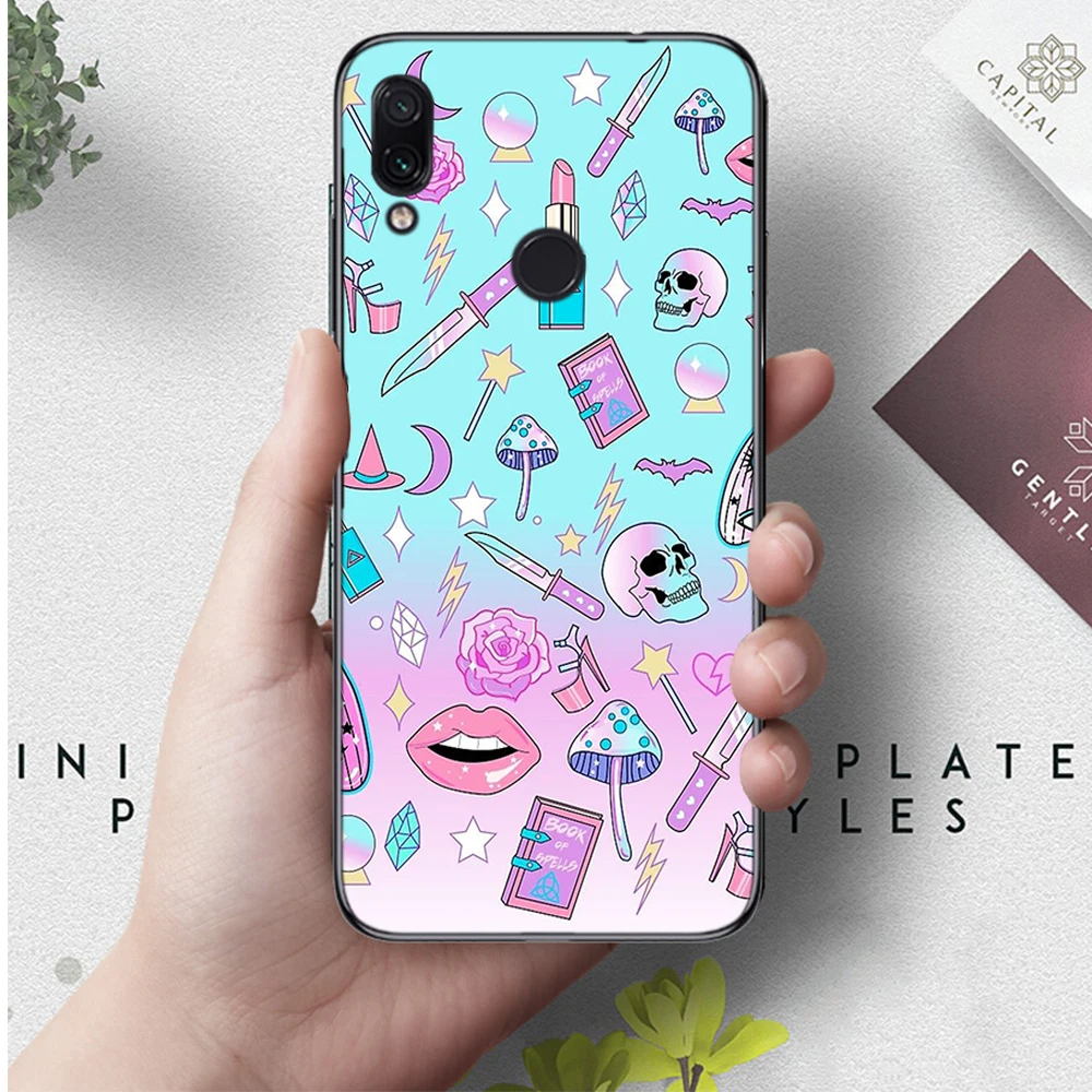 Lavaza Girly пастельных Witchth роскошный силиконовый чехол для Xiaomi Redmi 4A 4X5 5A 6 6A 7 7A 8 8A K20 Pro Plus S2 Go - Цвет: 7