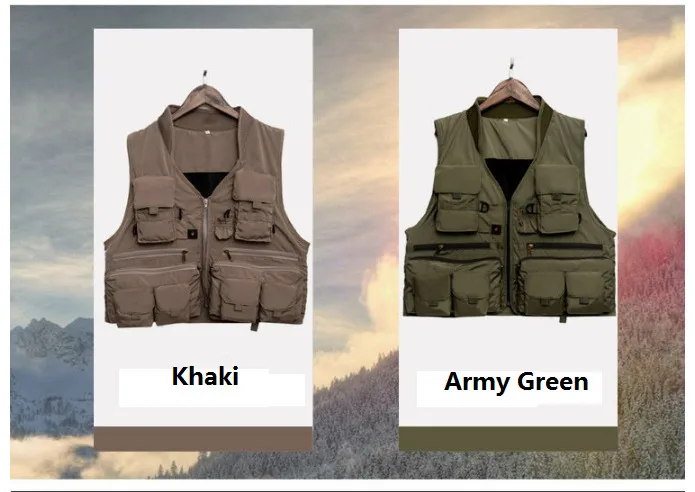 Открытый рыболовный жилет быстросохнущая рыба дышащая одежда для рыбалки