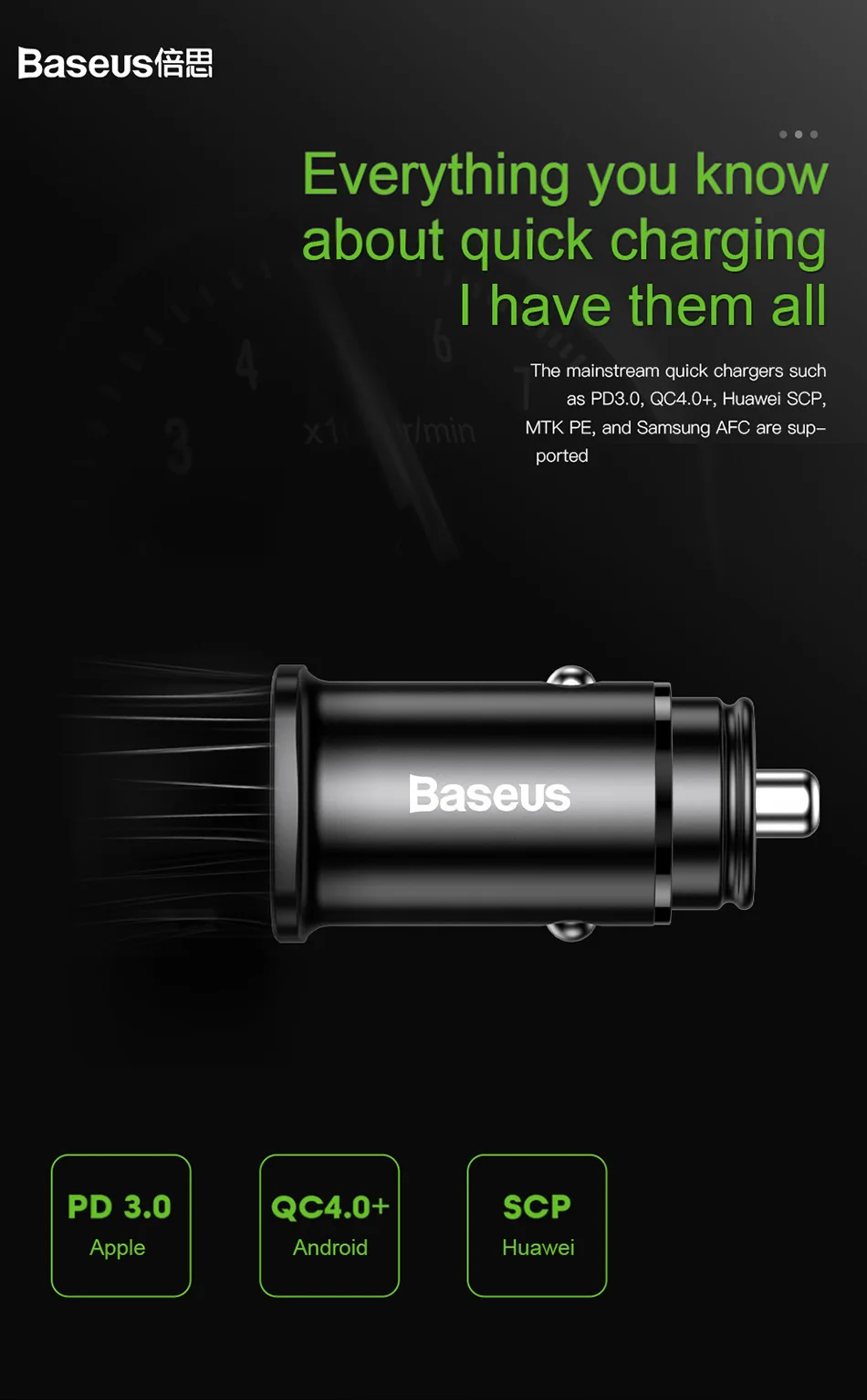 Baseus 30 Вт usb type C PD Быстрая зарядка 4,0 3,0 Автомобильное зарядное устройство для huawei Supercharge SCP зарядное устройство для мобильного телефона быстрое автомобильное зарядное устройство для телефона