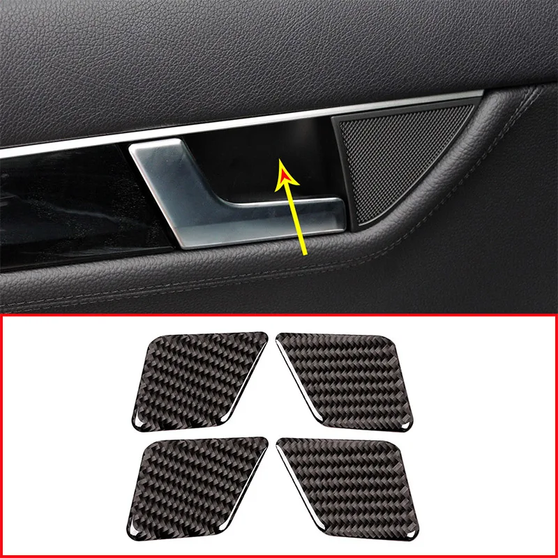 4 шт. наклейки на крышку тарелки салона автомобиля Mercedes Benz C Class W204 C180 C200 C260 2007