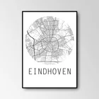 Картина Эйндховен, жикле, печать на холсте, украшения для ногтей