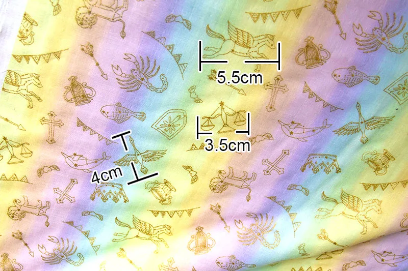 Полуметровая японская двойная Марля из хлопковой ткани лоскутный стеганый