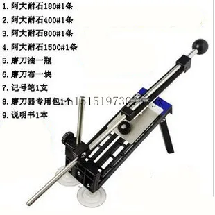 Профессиональная кухонная полностью Металлическая точилка для ножей с 4 камнями