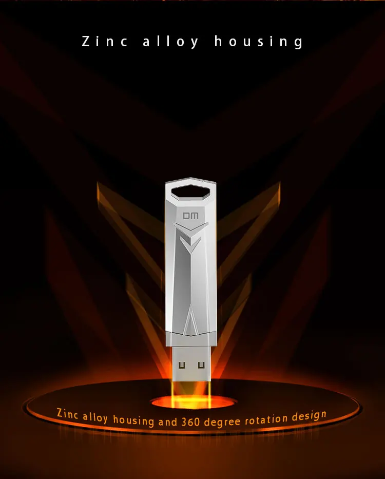 USB3.0 флэш-накопитель высокоскоростной PD096 32 Гб 64 Гб 128 ГБ металлическая скорость записи от 10 МБ-60 Мб