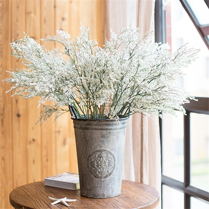 Романтические искусственные цветы высушенные для свадьбы гостиной столовой