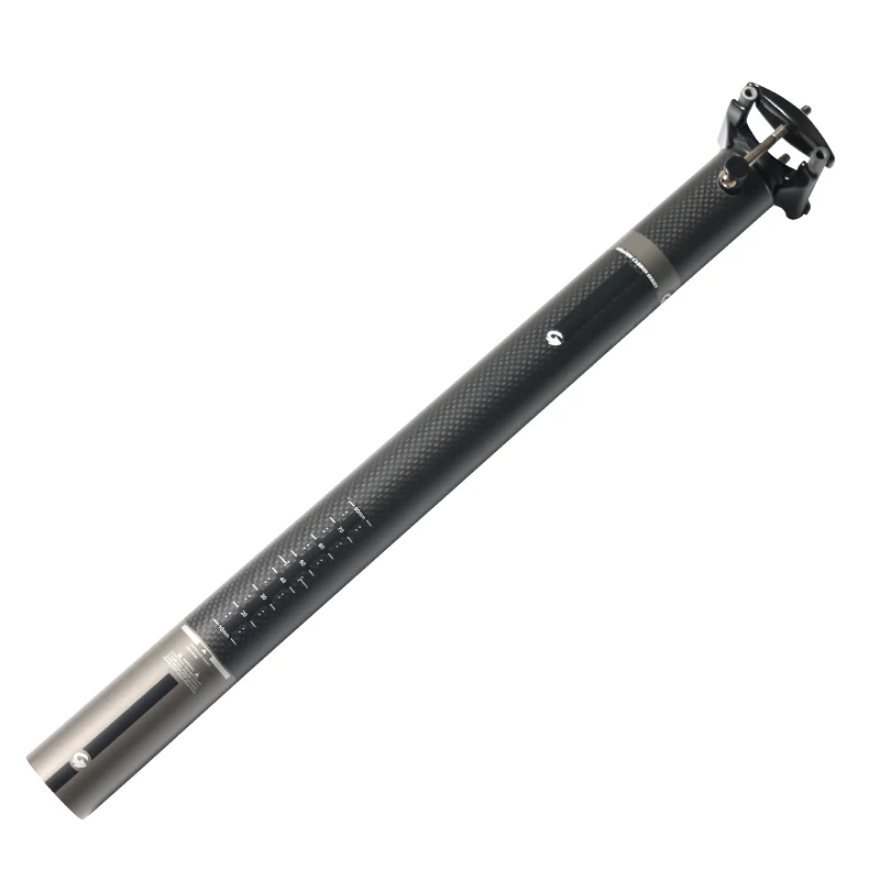 Новый складной Подседельный штырь ASIACOM для велосипеда карбоновый 33 9/34 9*400 мм BMX