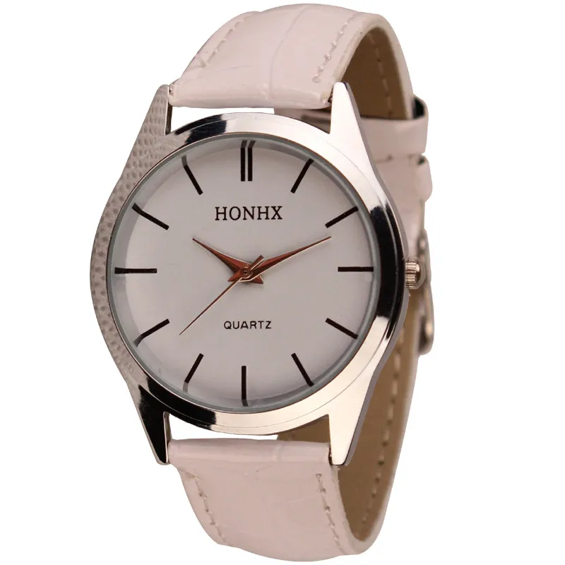 2017 роскошные модные мужские часы кварцевые женские кожаные аналоговые платья