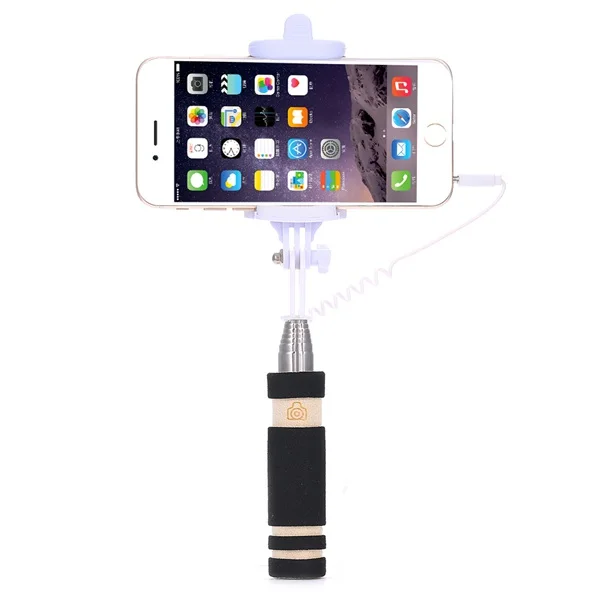 KISSCASE мини держатель для телефона для iPhone 6 6S 7X8 Plus селфи монопод палка для samsung S8 S9 Plus проводной телефон штатив аксессуары