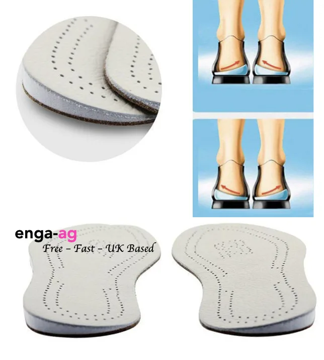 Pronation Eva кожаные ортопедические стельки для плоской стопы супинатор обуви