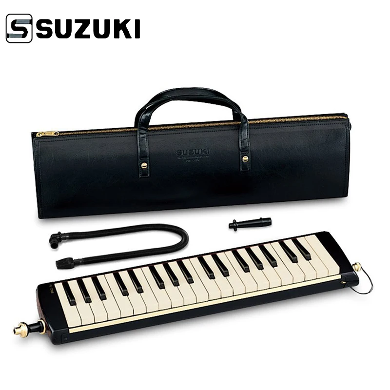 SUZUKI PRO-37V2 Pro 37-клавиша профессиональных Melodion Alto Мелодические гармоники с Чехол Профессиональное исполнение