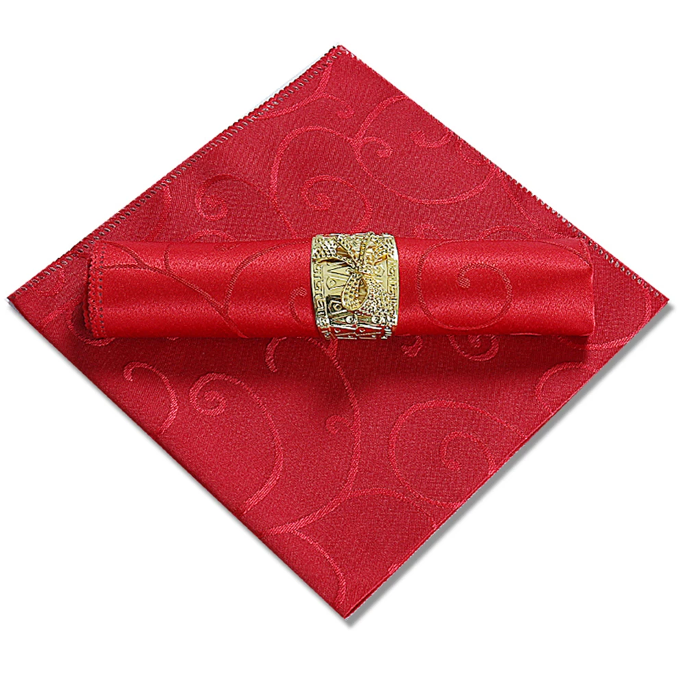 1 шт. принадлежности для вечеринок цветная полиэфирная ткань салфетка свадебные