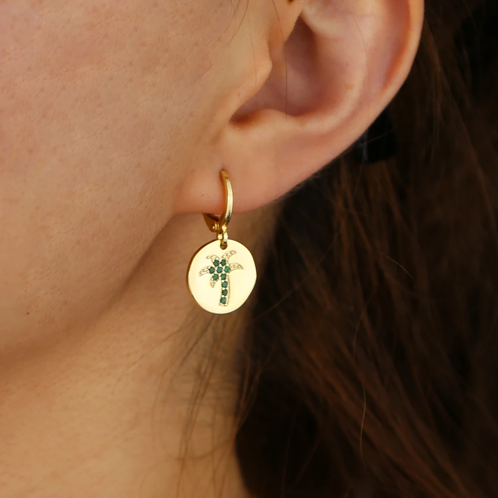 2021 летние пляжные ювелирные изделия в богемном стиле Бохо Золотая круглая монета