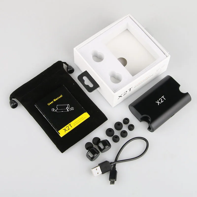 Mini X2T True Wireless Bluetooth4.2 TWS стерео наушники вкладыши гарнитура наушники|Наушники и