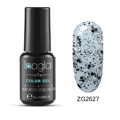 ZG2627 Inagla 8 мл Сияющий Блеск Bling Pearl paint Гель-лак для нейл-арта замачиваемый УФ светодиодный Гель-лак для ногтей маникюрный лак - Цвет: ZG2627