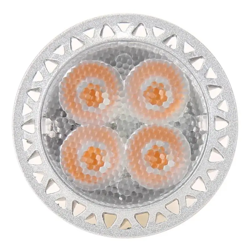 6 шт./компл. GU4/GU5.3 3 W/7 W 12 V Мини-Светодиодная лампа 4 светодиодный/6 светодиодный теплый свет лампы заменить галогенной лампы дома для помещений освещения