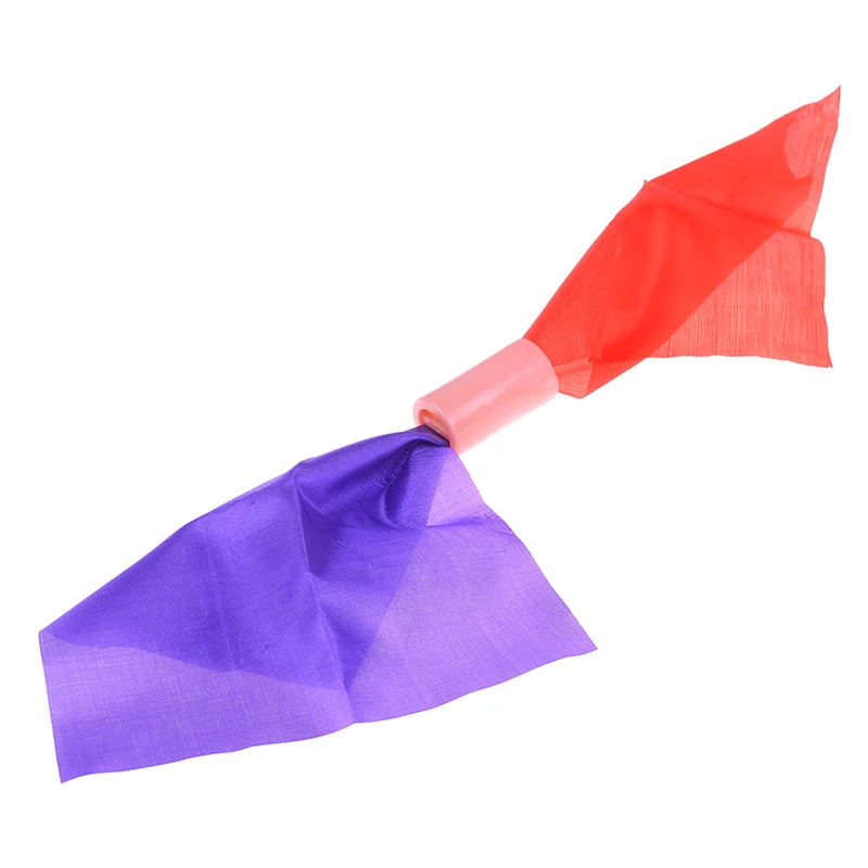 Двойная меняющая цвет 2 отличные Волшебные шелковые хамелеоновые Исчезающие