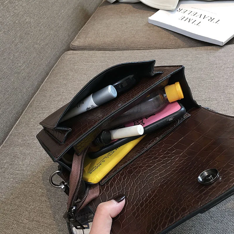 Горячая европейский женские Модные качества Новый из искусственной кожи Для