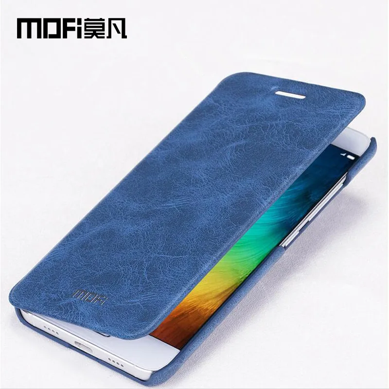 Xiaomi mi 5 флип-чехол MOFI оригинальный PU кожаный жесткий задняя крышка для чехол funda