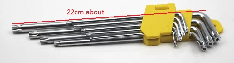 Новинка 9 шт./лот шестигранный ключ звезда гаечный Тип L|hex key wrench|hexagon wrenchkey wrench |