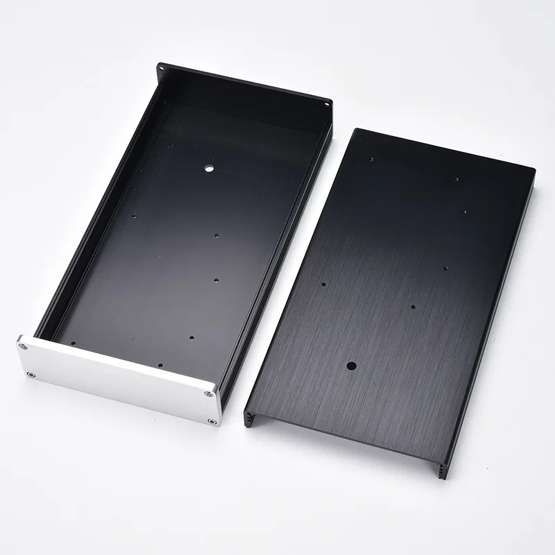 KYYSLB 130x40x248 мм корпус усилителя Алюминиевый мини домашний аудио усилитель шасси