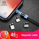 MOOJECAL магнитный кабель магнитная зарядка usb-кабель  Для Xiaomi Redmi Samsung s9 Магнит зарядное устройство Для iPhone XS X XR 8 7