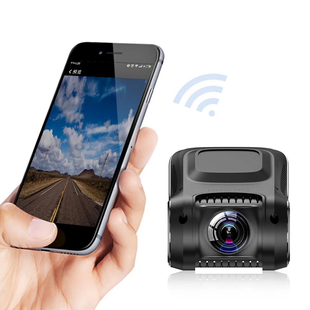 Novatek 96655 тире камера Wi Fi Full HD 1080p Автомобильный dvr Dashcam Без экран 170 градусов видео